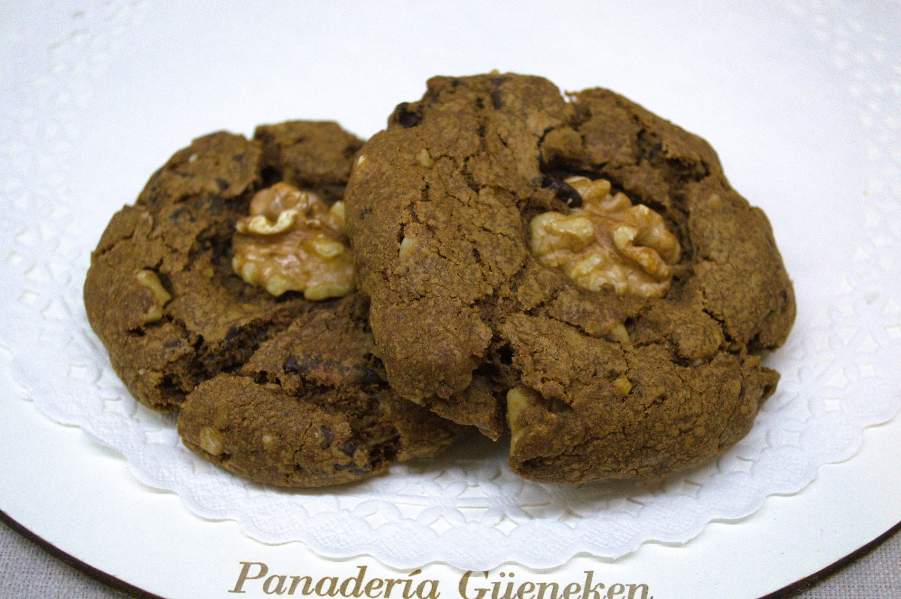 Cookies de chocolate con nuez, Panadería Güeneken Trelew.
